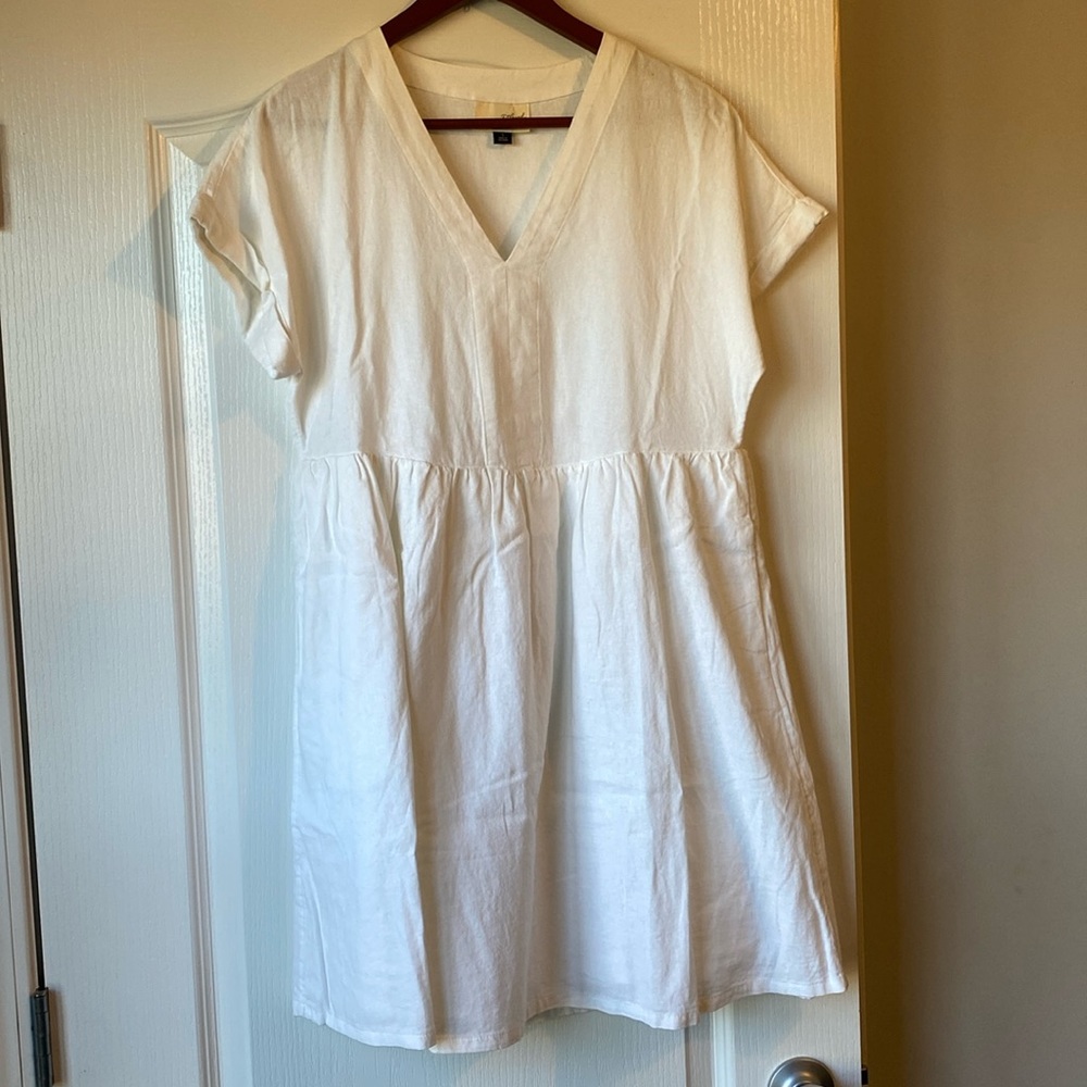 White dress